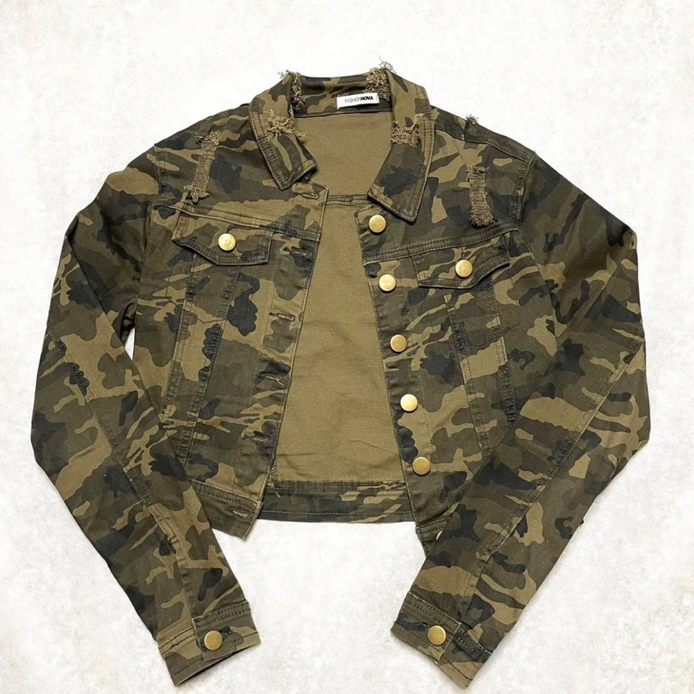 Fashion Nova Denim camo